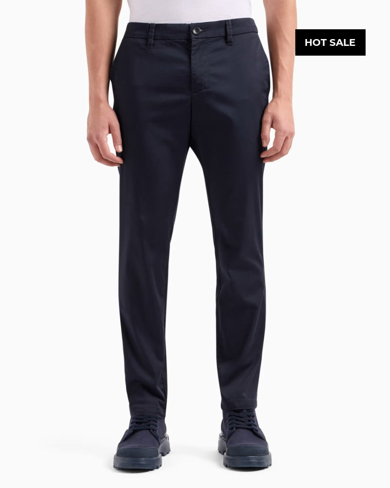 Chino Pants Men Deep Navy Armani Exchange Pantalones