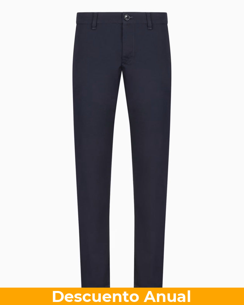 Chino Pants Men Deep Navy Armani Exchange Pantalones
