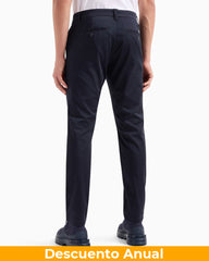 Chino Pants Men Deep Navy Armani Exchange Pantalones