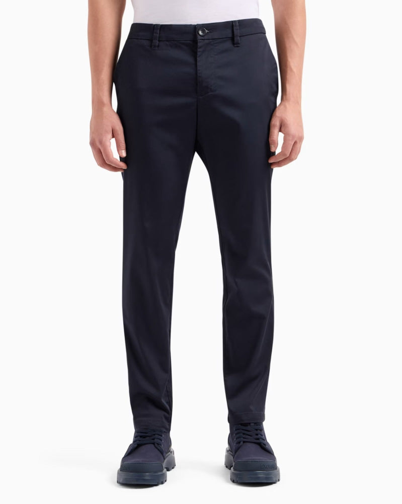Chino Pants Men Deep Navy Armani Exchange Pantalones