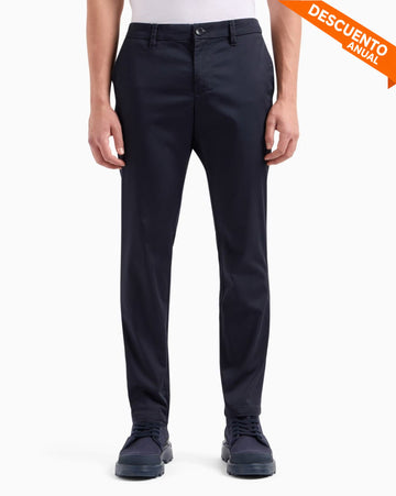 Chino Pants Men Deep Navy Armani Exchange Pantalones