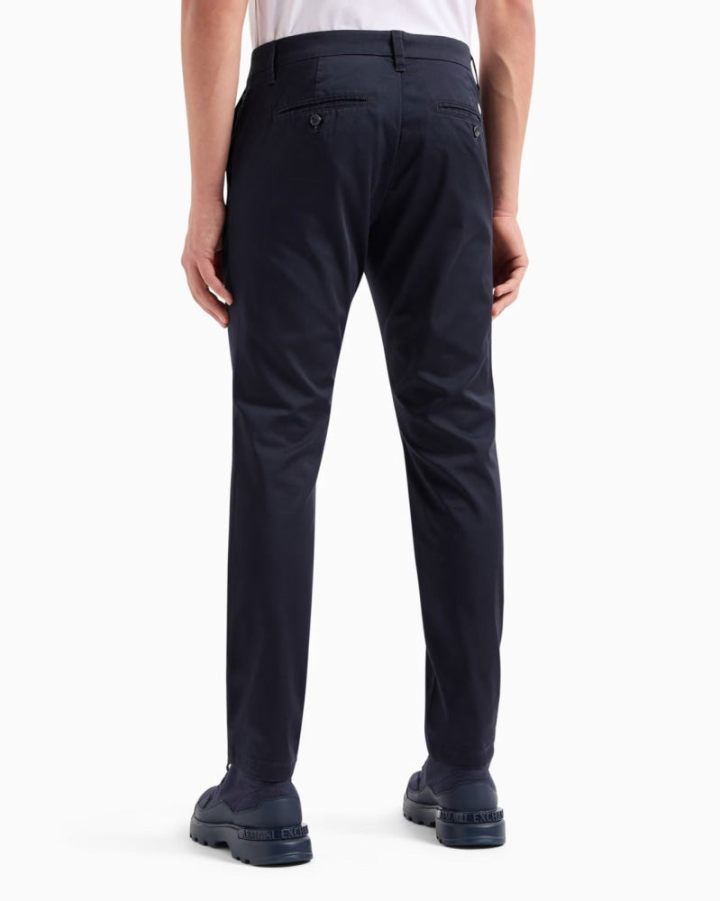Chino Pants Men Deep Navy Armani Exchange Pantalones