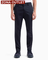 Chino Pants Men Deep Navy Armani Exchange Pantalones