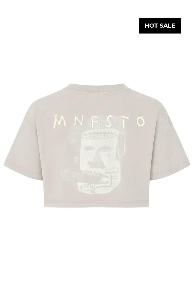 Crop Top Mujer Manifesto - Crop Top