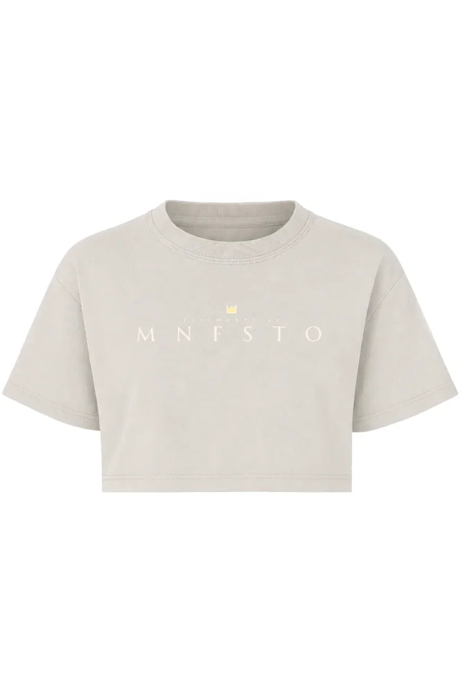 Crop Top Mujer Manifesto - Crop Top