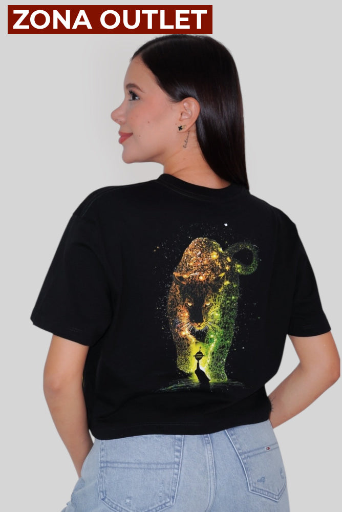 Crop Top Oversize Camiseta