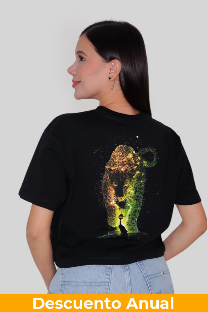 Crop Top Oversize Camiseta