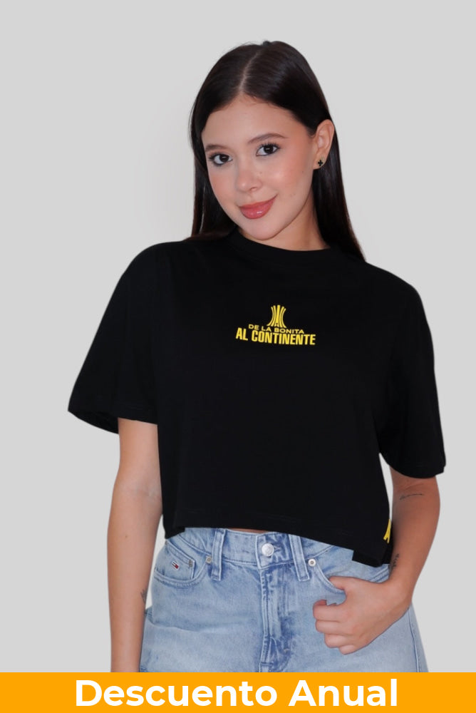 Crop Top Oversize Camiseta