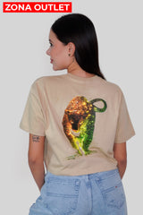 Crop Top Oversize Camiseta