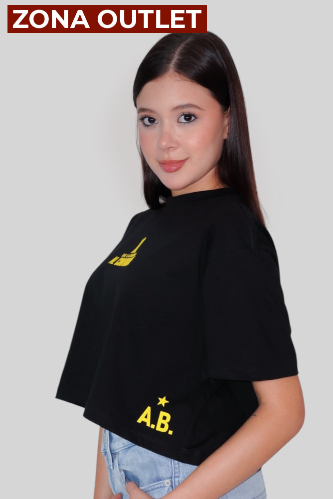 Crop Top Oversize Camiseta