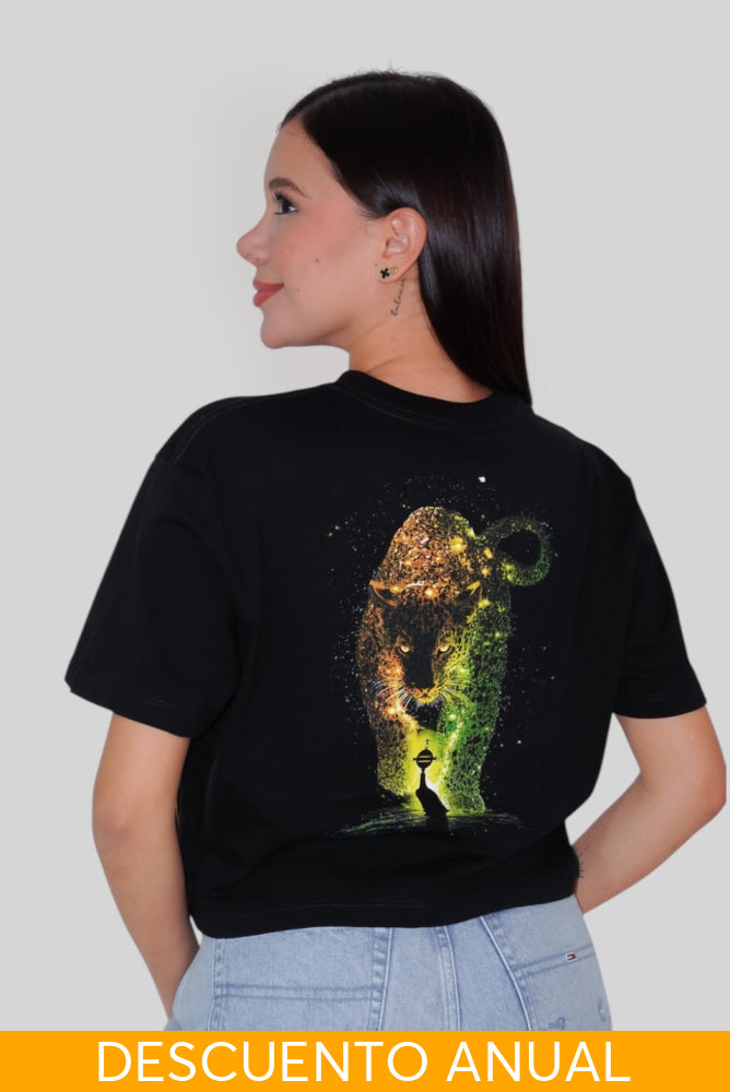 Crop Top Oversize Camiseta