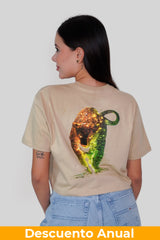 Crop Top Oversize Camiseta