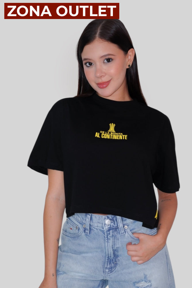 Crop Top Oversize Camiseta