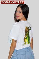 Crop Top Oversize M Camiseta