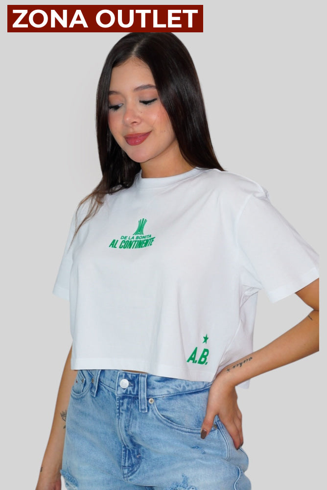 Crop Top Oversize M Camiseta