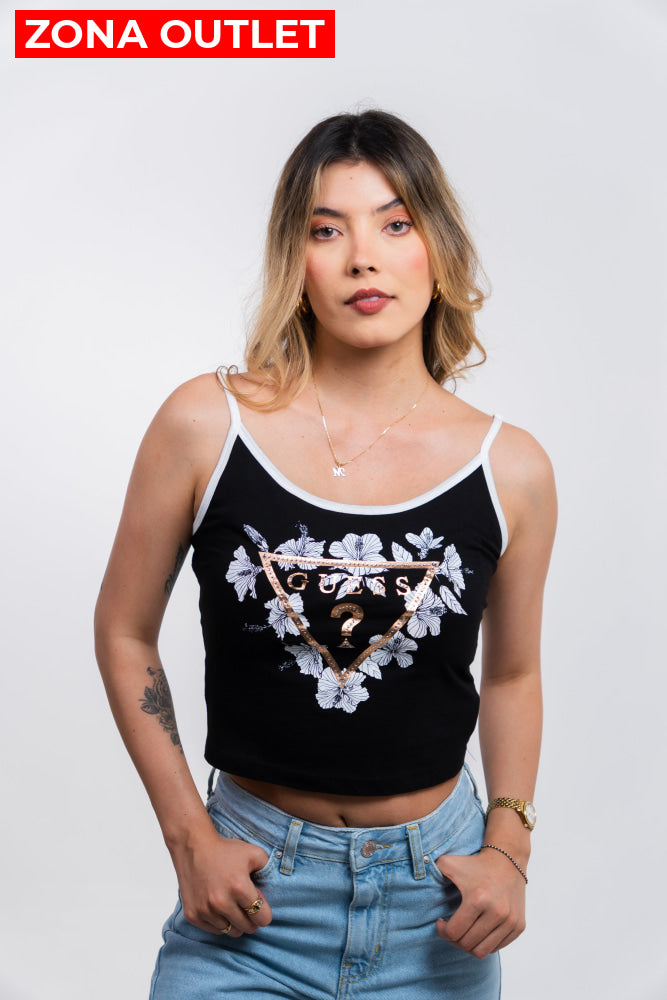 Crop Top Women Guess Camiseta