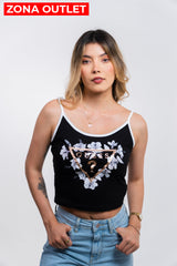 Crop Top Women Guess Camiseta