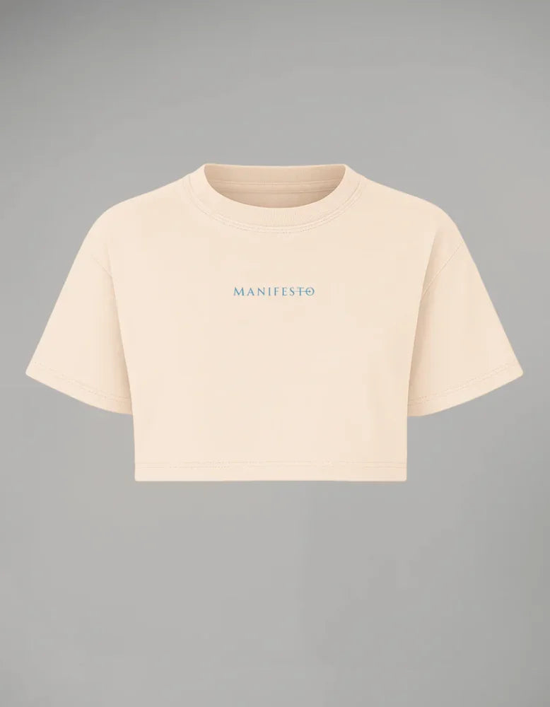 Crop Top Women Manifesto - Crop Top