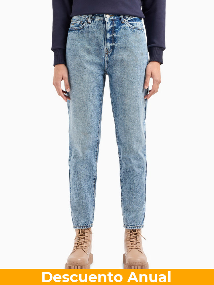 Denim Pant Women Indigo Armani Exchange Jeans