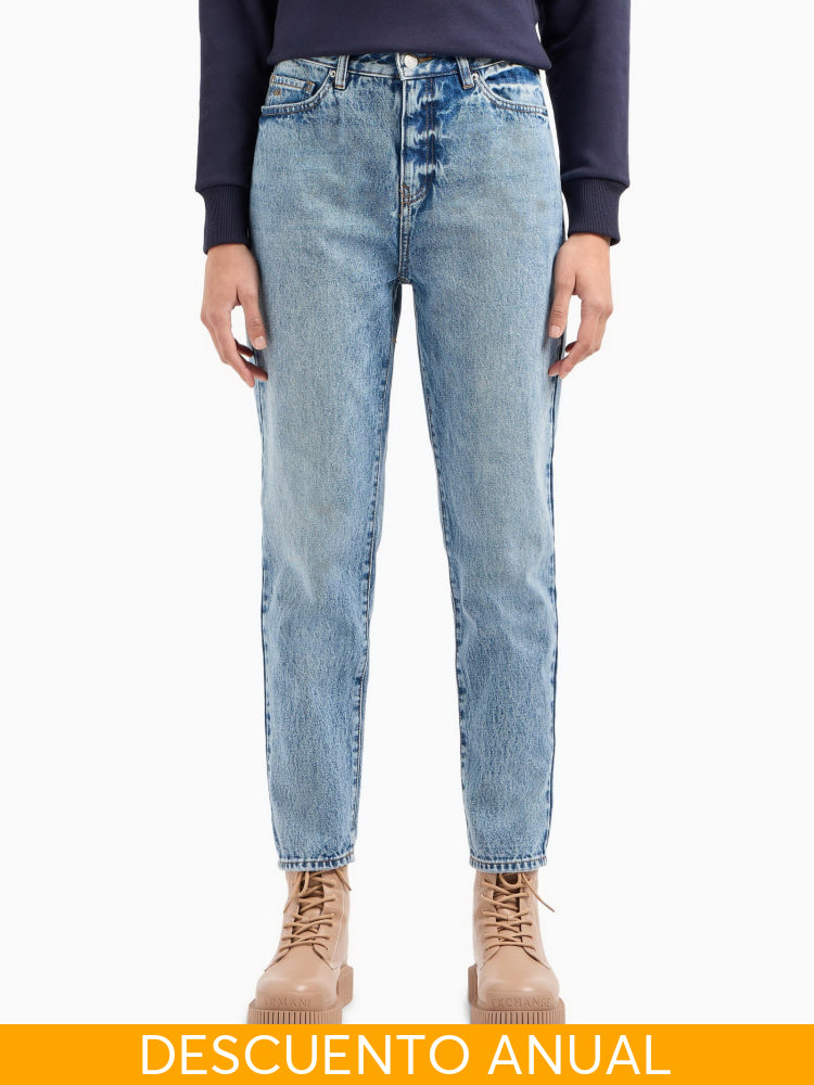 Denim Pant Women Indigo Armani Exchange Jeans