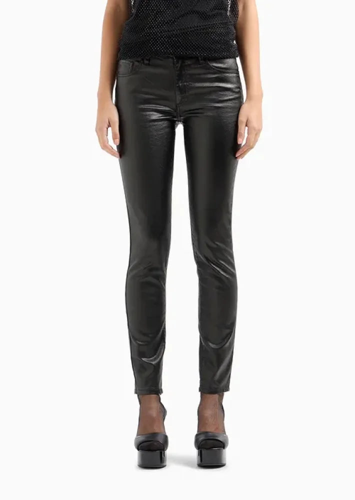 Denim Pant Women Pearl Black Armani Exchange Jeans