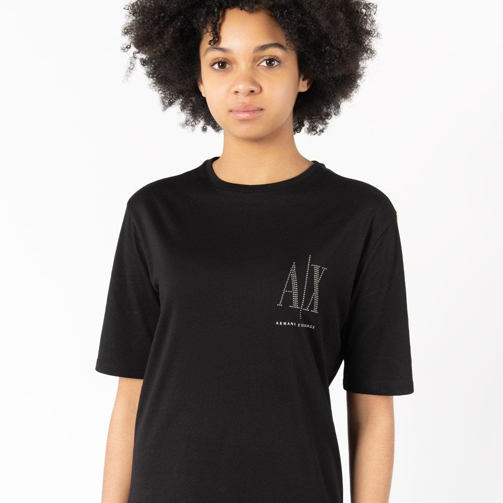 Dress Women Black Armani Exchange Vestido