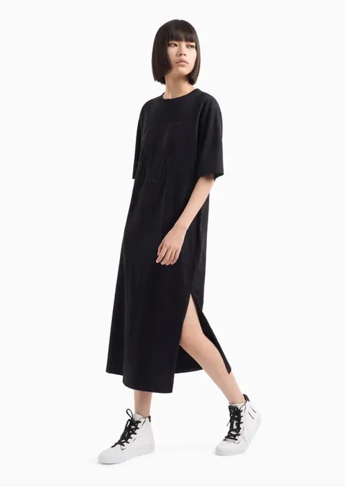 Dress Women Black Armani Exchange Vestido