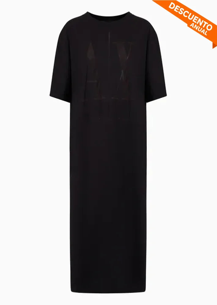 Dress Women Black Armani Exchange Vestido