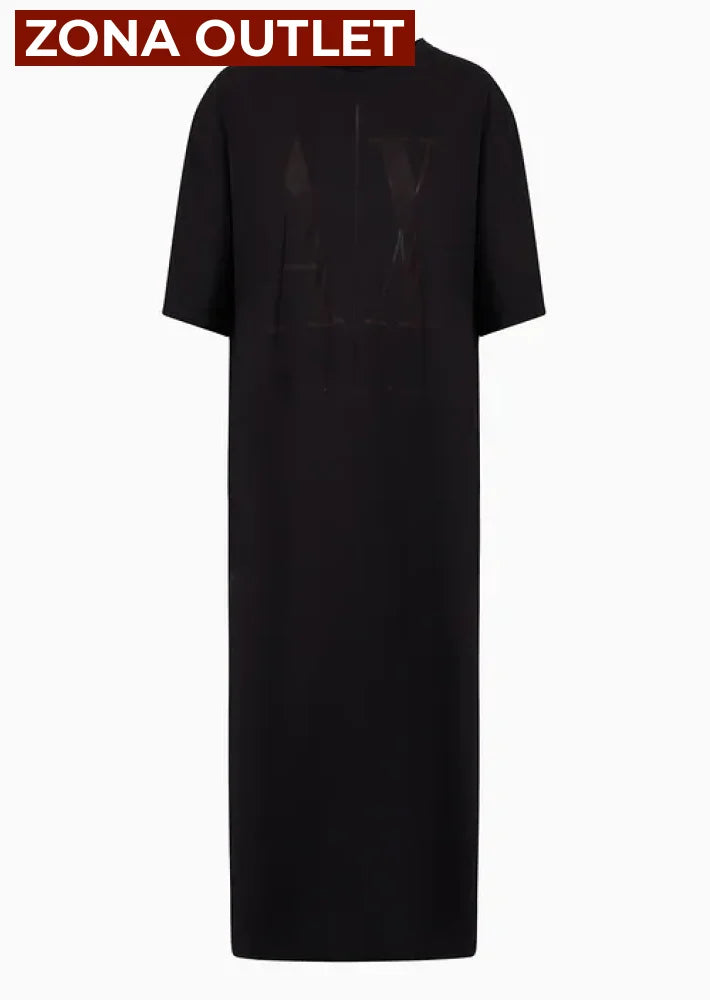 Dress Women Black Armani Exchange Vestido