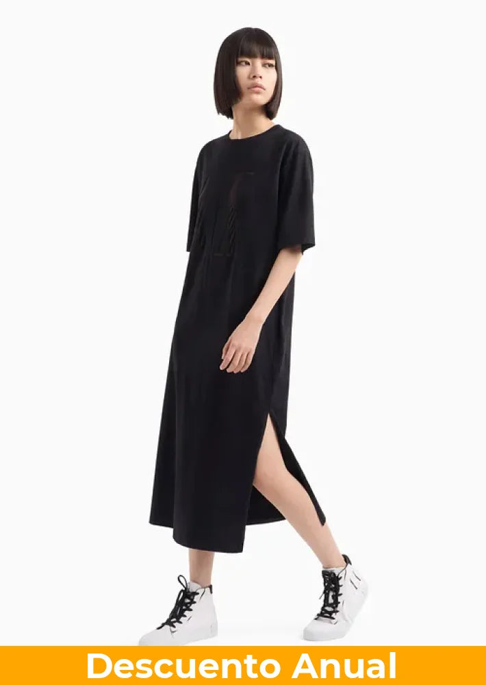 Dress Women Black Armani Exchange Vestido
