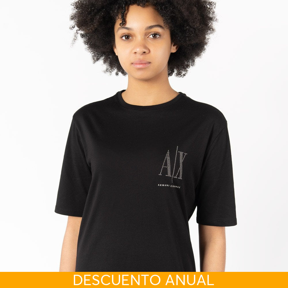 Dress Women Black Armani Exchange Vestido