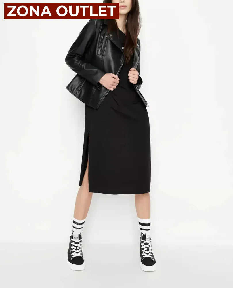 Dress Women Black Armani Exchange Vestido