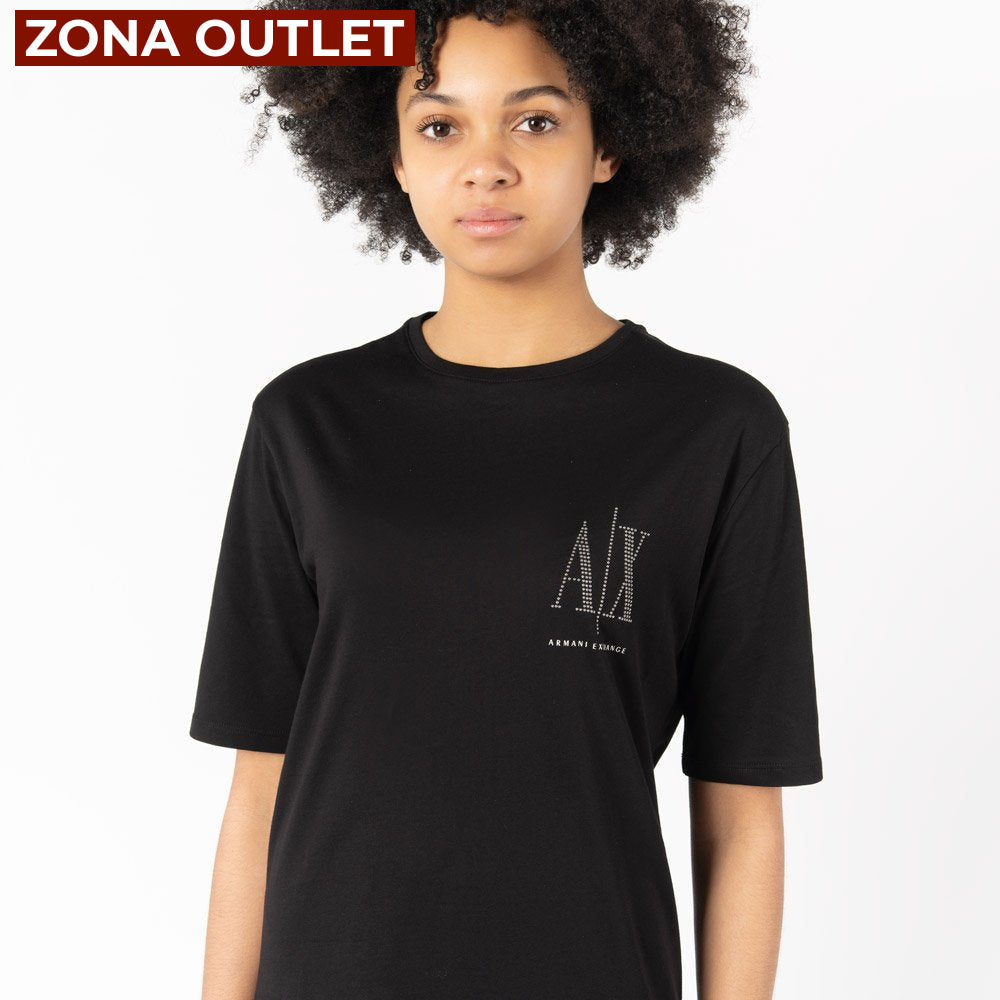 Dress Women Black Armani Exchange Vestido