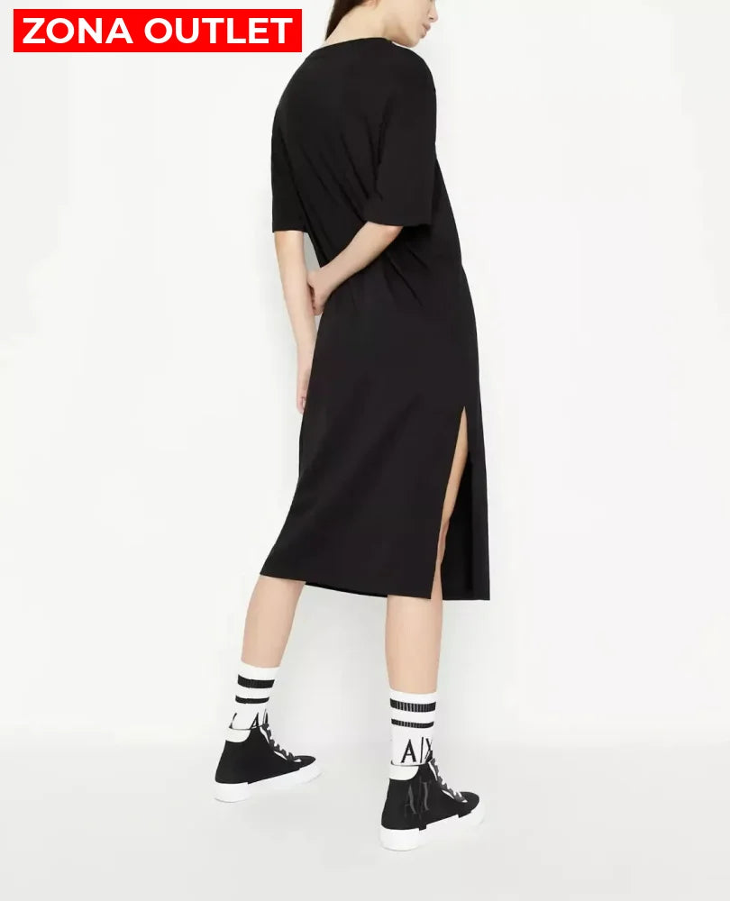 Dress Women Black Armani Exchange Vestido