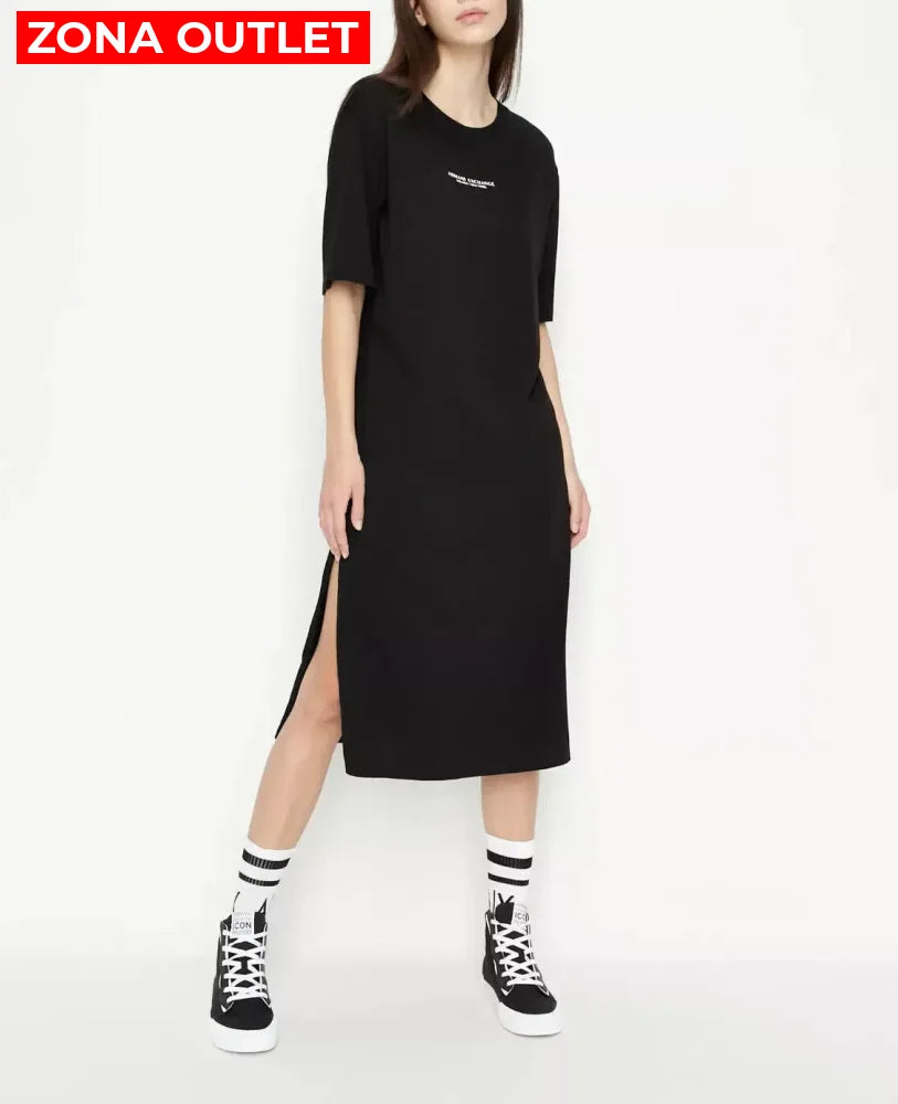 Dress Women Black Armani Exchange Vestido