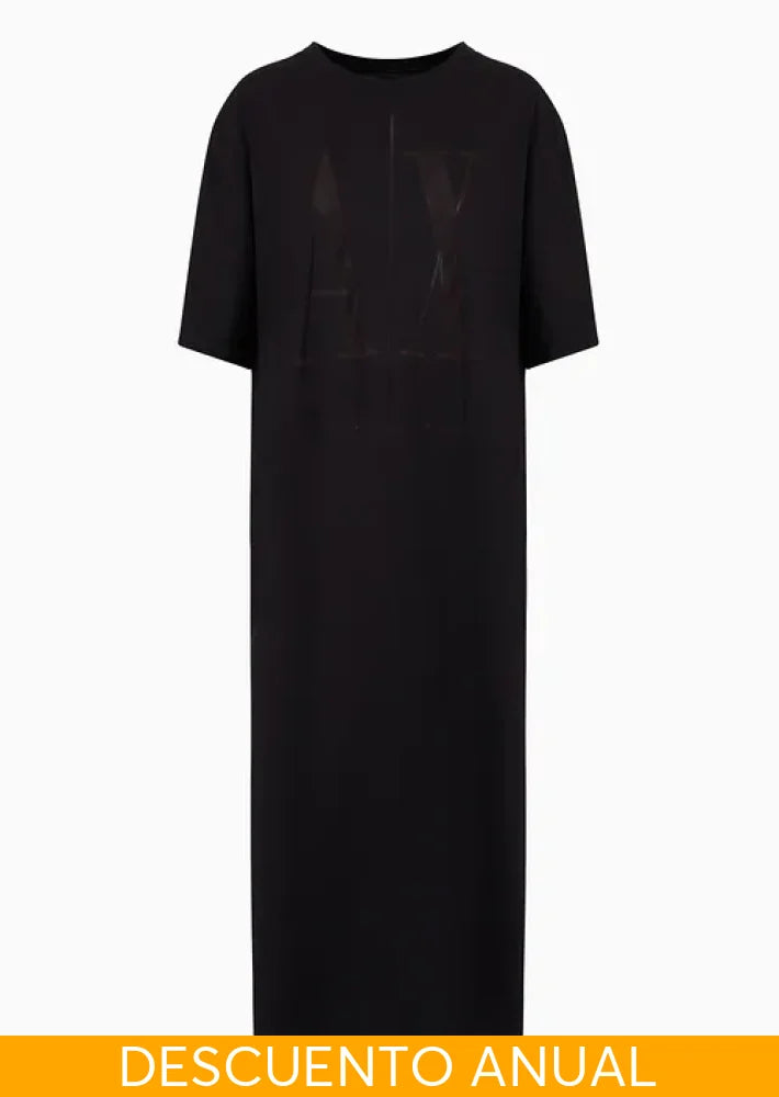 Dress Women Black Armani Exchange Vestido