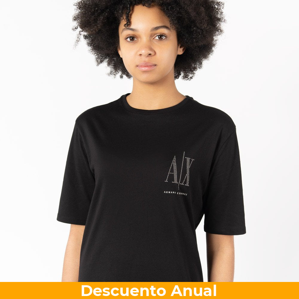 Dress Women Black Armani Exchange Vestido