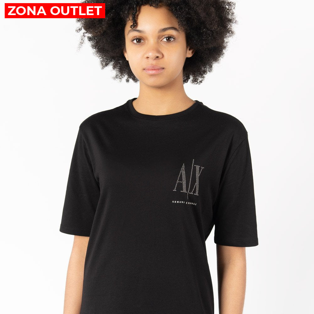 Dress Women Black Armani Exchange Vestido