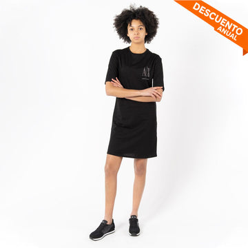 Dress Women Black Armani Exchange Vestido