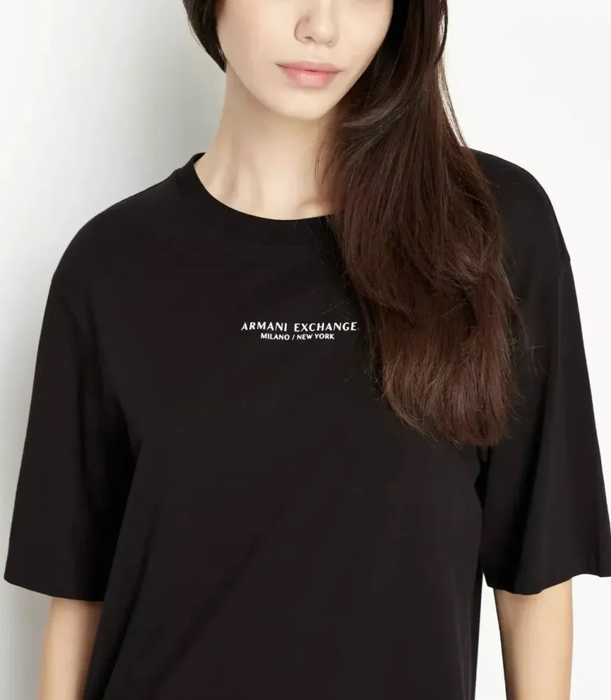 Dress Women Black Armani Exchange Vestido