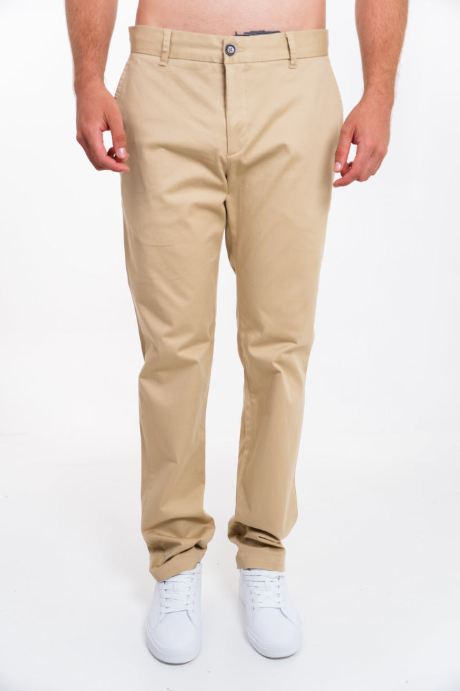 Dril Hombre Tailored Oscar De La Renta Pantalones