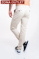 Dril Hombre Tailored Oscar De La Renta Pantalones