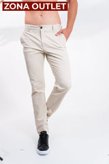 Dril Hombre Tailored Oscar De La Renta Pantalones