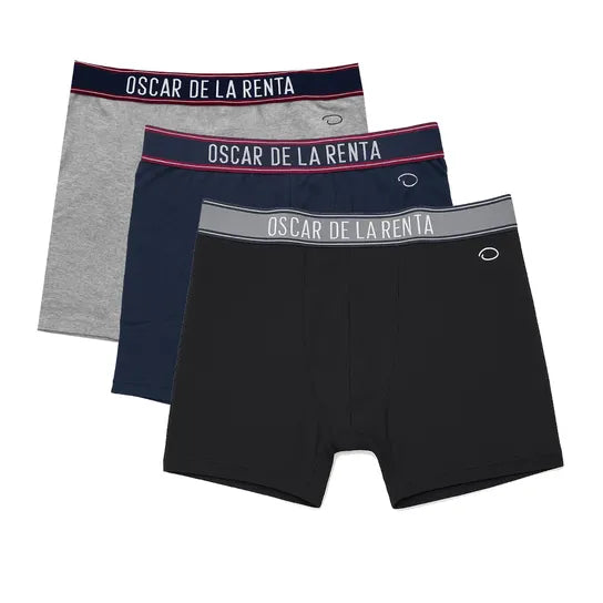 Pack x3 Boxer Oscar De La Renta
