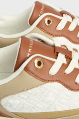 Tenis Women Tommy Hilfiger Brown