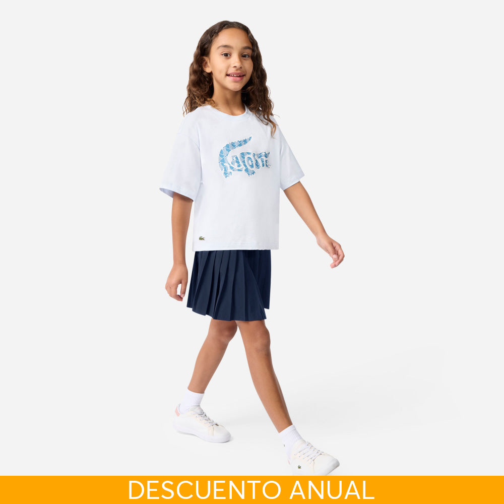 Falda Kids Niña Lacoste - Falda Kids