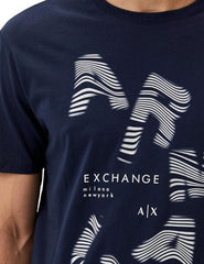 T-Shirt Men Navy A|X