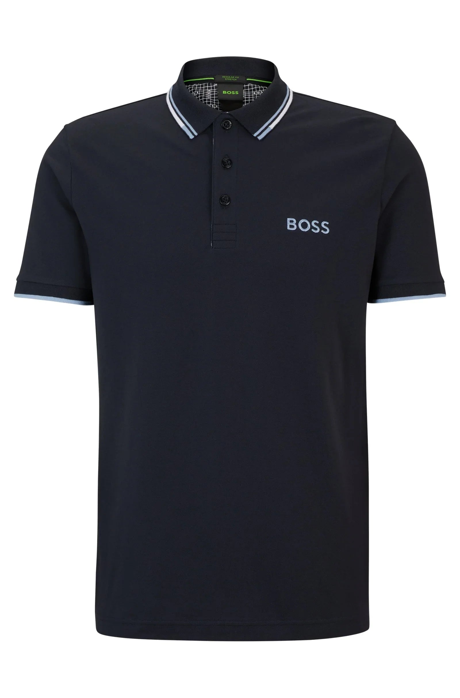 Polo Boss Regular Dark Blue Polos