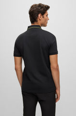 Polo Boss Slim Fit Charcoal Polos