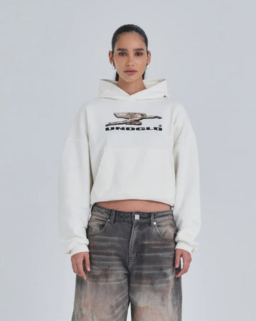 Hoodie Boxy Fit Women Undergold Holy State Deco - Hoodie